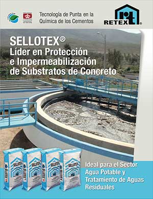 SELLOTEX Líder en Protección e Impermeabilización de Substratos de Concreto